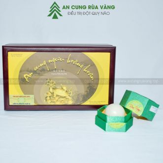 An cung rùa vàng hộp 1 viên